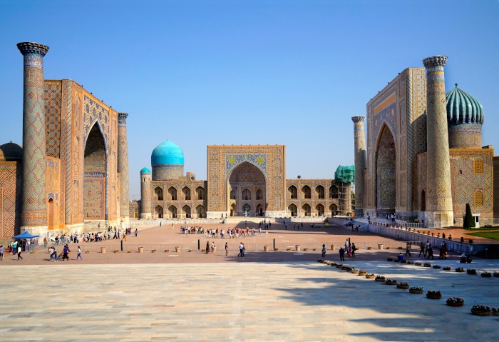 Registan in Samarkand, Usbekistan